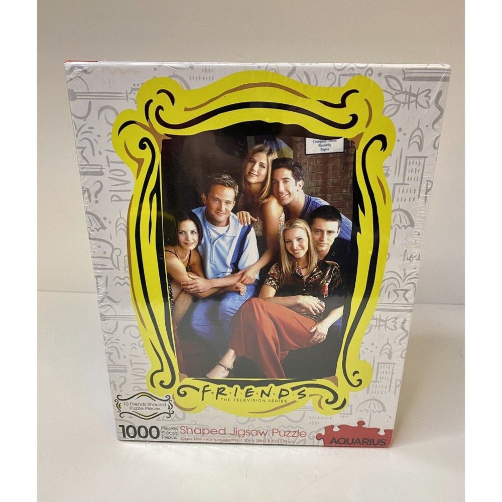 FRIENDS The TV Show Jigsaw Puzzle Frame Shaped‎ 1000 Pieces Aquarius New Sealed